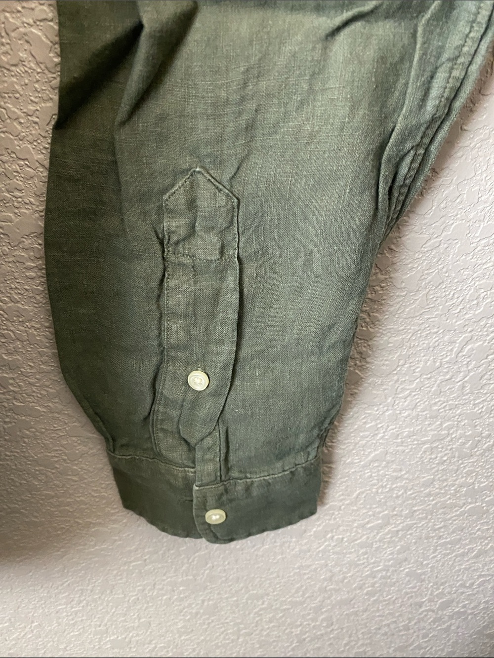 POLO  BY RALPH LAUREN CLASSIC FIT LONG SLEEVE/COLOR OLIVE SIZE: M - Picture 5 of 6